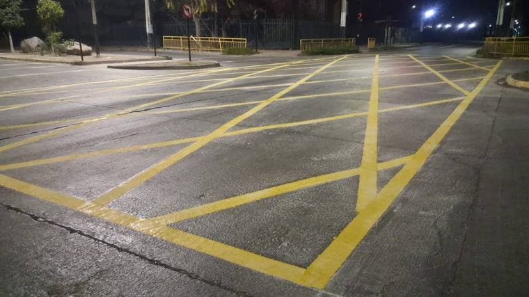 Achurado de canalización